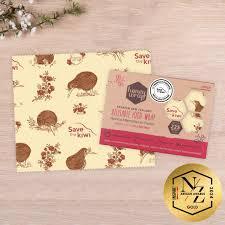 Honeywrap | Waikato | Reusable Beeswax Food Cover Packs - milk + honey