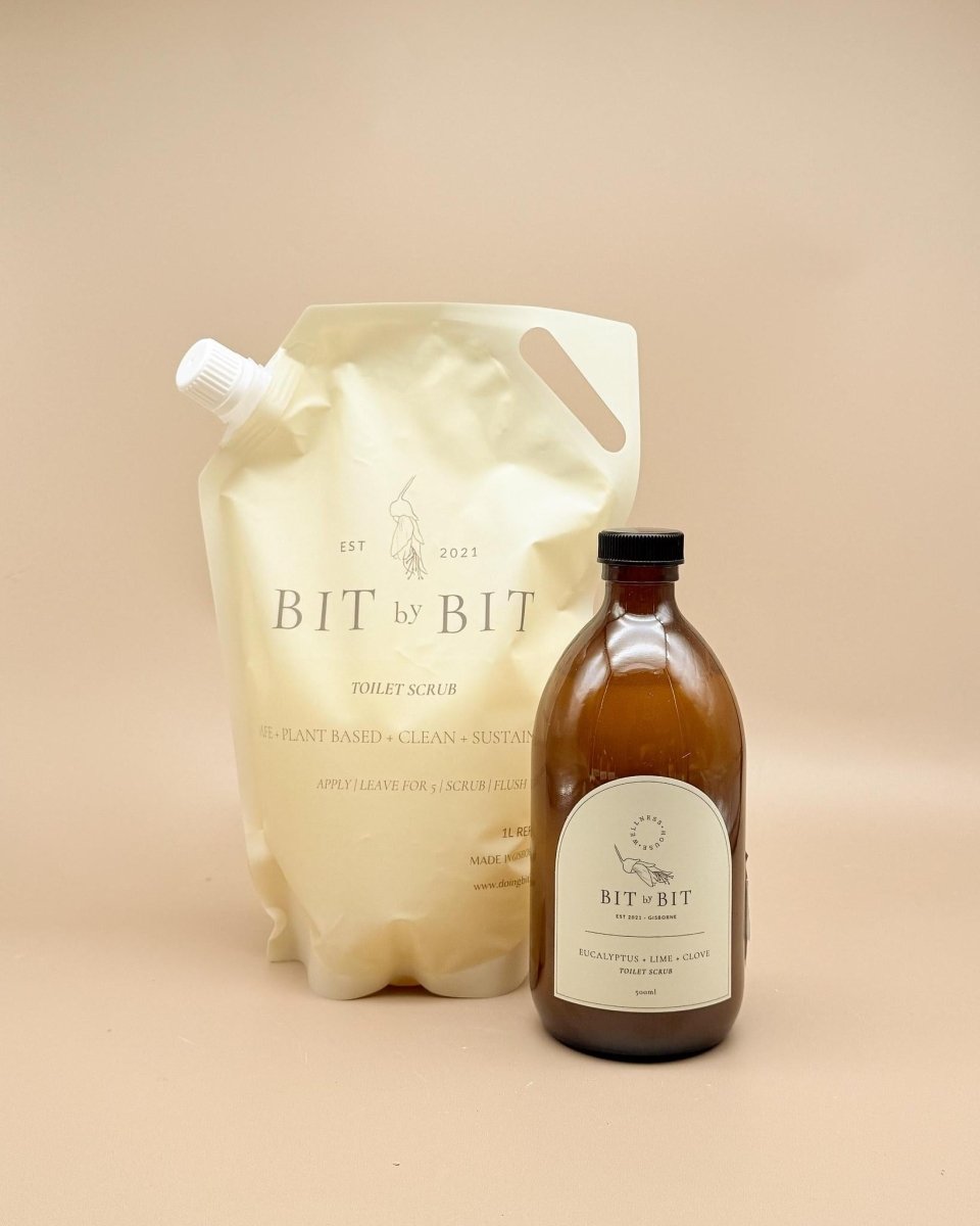 Bit by Bit | Toilet Scrub - milk + honey