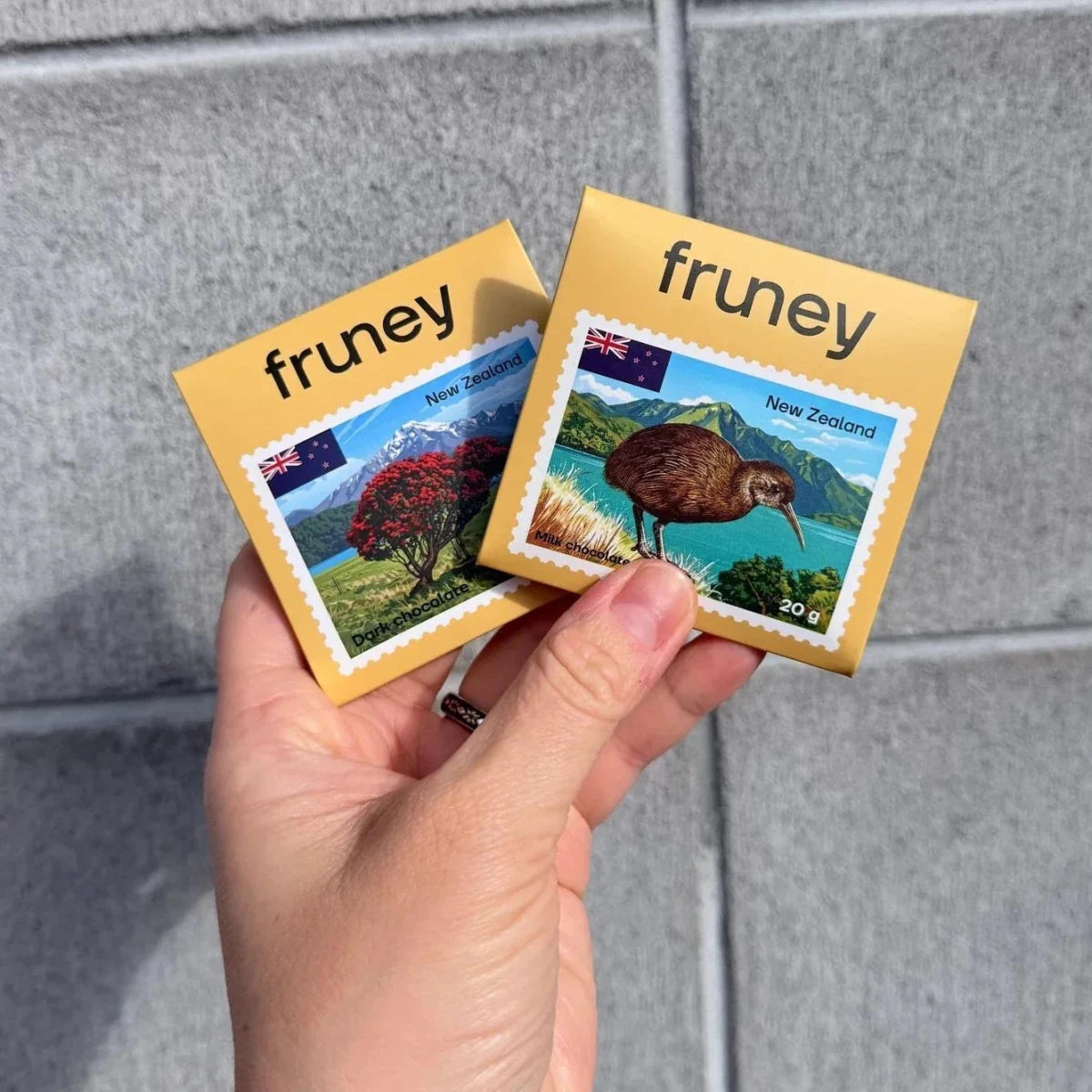 Fruney | Hamilton | Assorted Chocolate Stamps - milk + honey