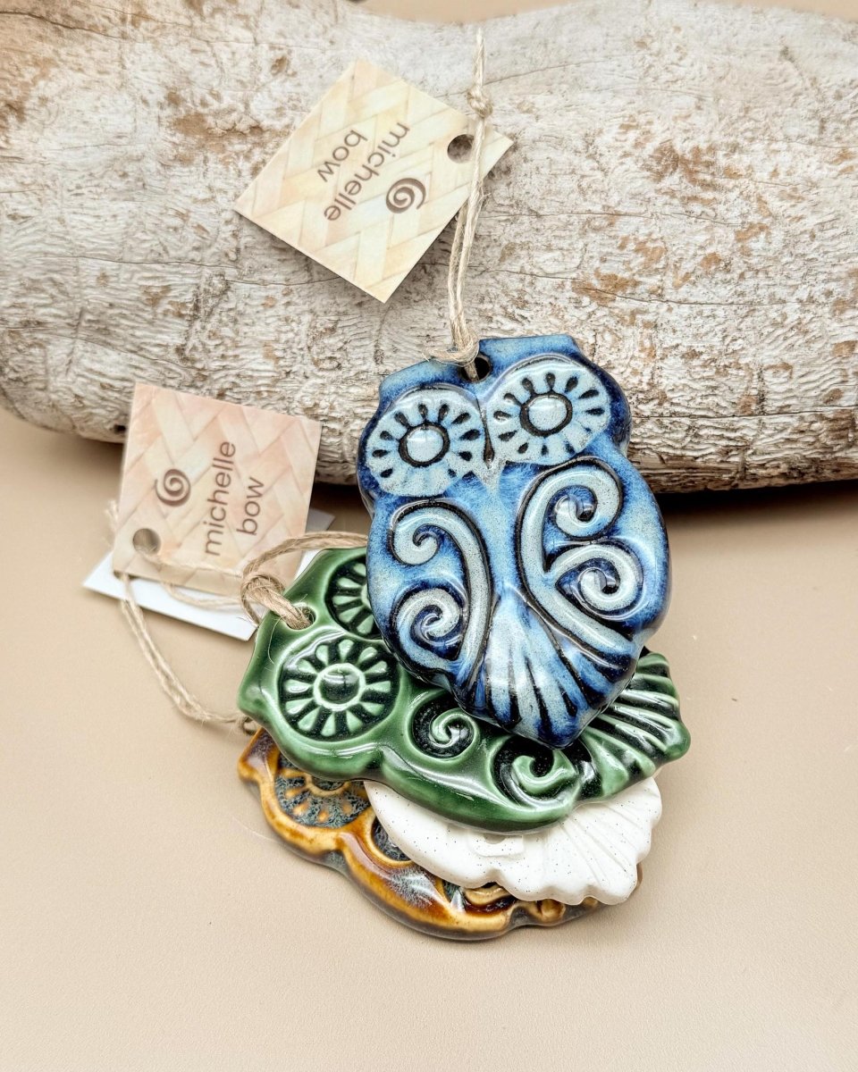 Art by Design | NZ Icon Ceramic Hangers - milk + honey