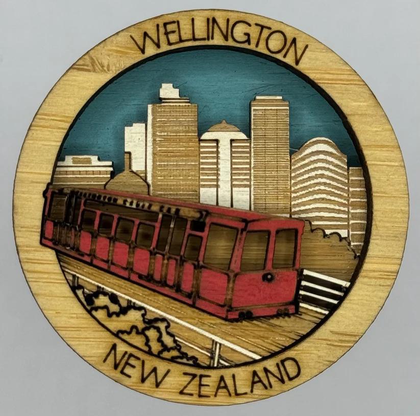 Laser Studio | NZ Places Magnetic Hotspot Minis - milk + honey