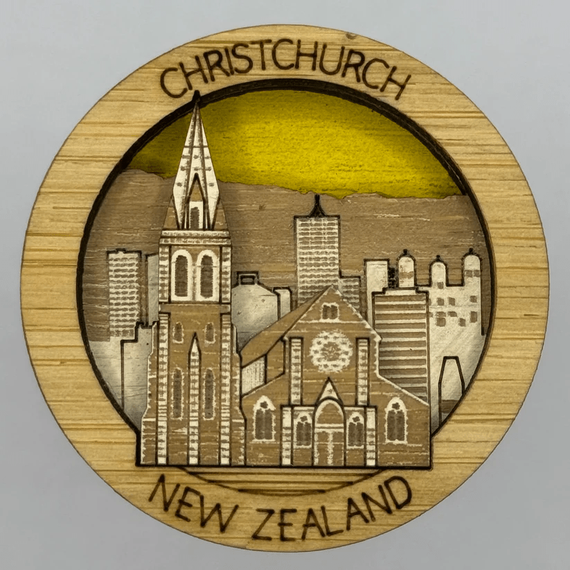 Laser Studio | NZ Places Magnetic Hotspot Minis - milk + honey