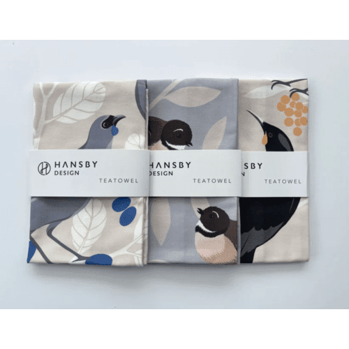 Hansby Design | Auckland | Cotton Teatowel - milk + honey