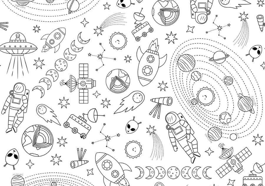 ColourMe Kids | Washable Tablecloth - milk + honey
