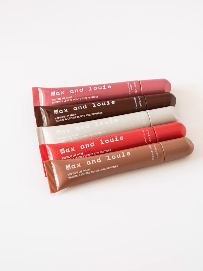 Max + Louie | Peptide Lip Whip - SPF 25 - milk + honey