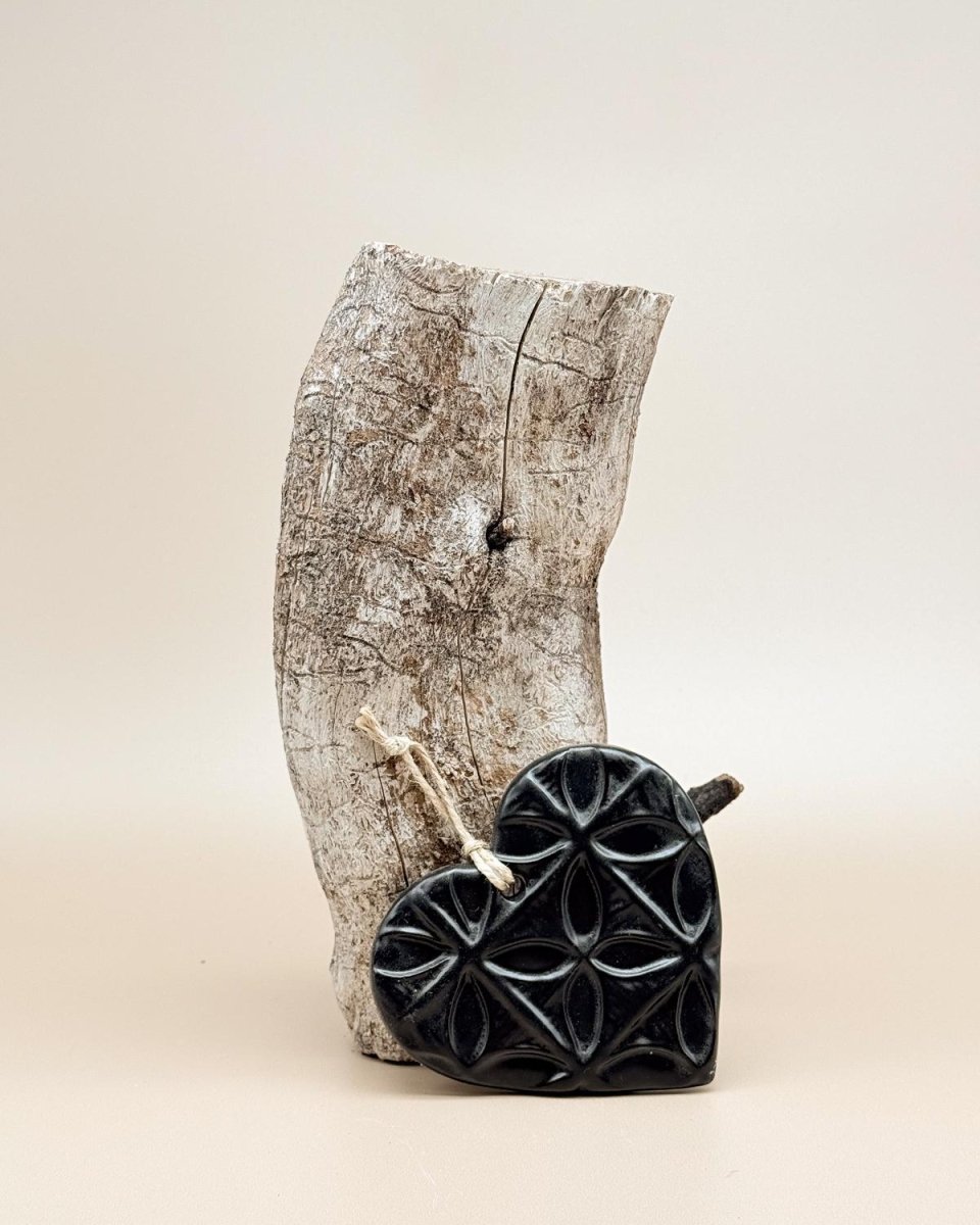 Art by Design | Ceramic Swing Heart - milk + honey