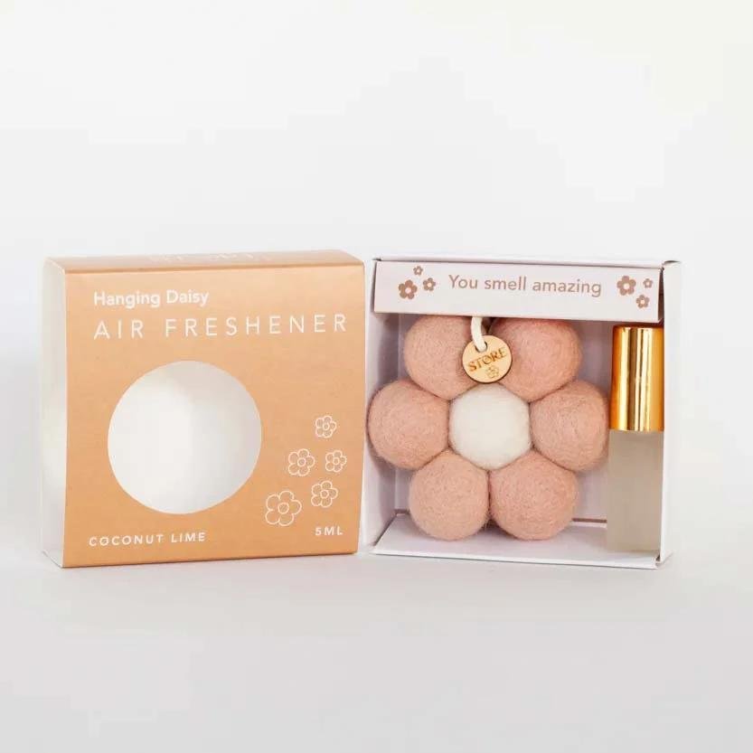 Store 17 | Christchurch | Daisy Hanging Air Freshener - milk + honey