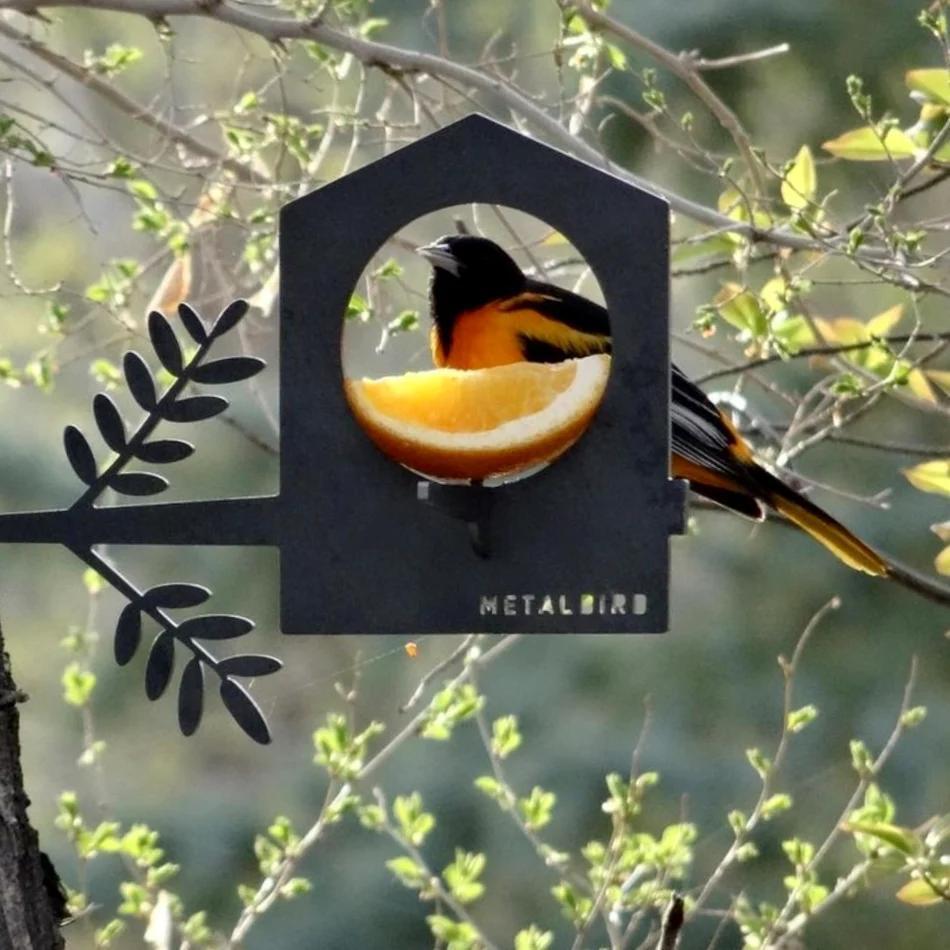 Metalbird | Matakana | Feeders & Plant Stakes - milk + honey