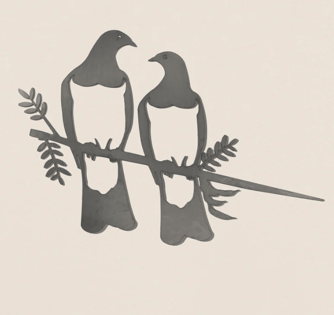 Metalbird | Matakana | Tree Stakes - milk + honey
