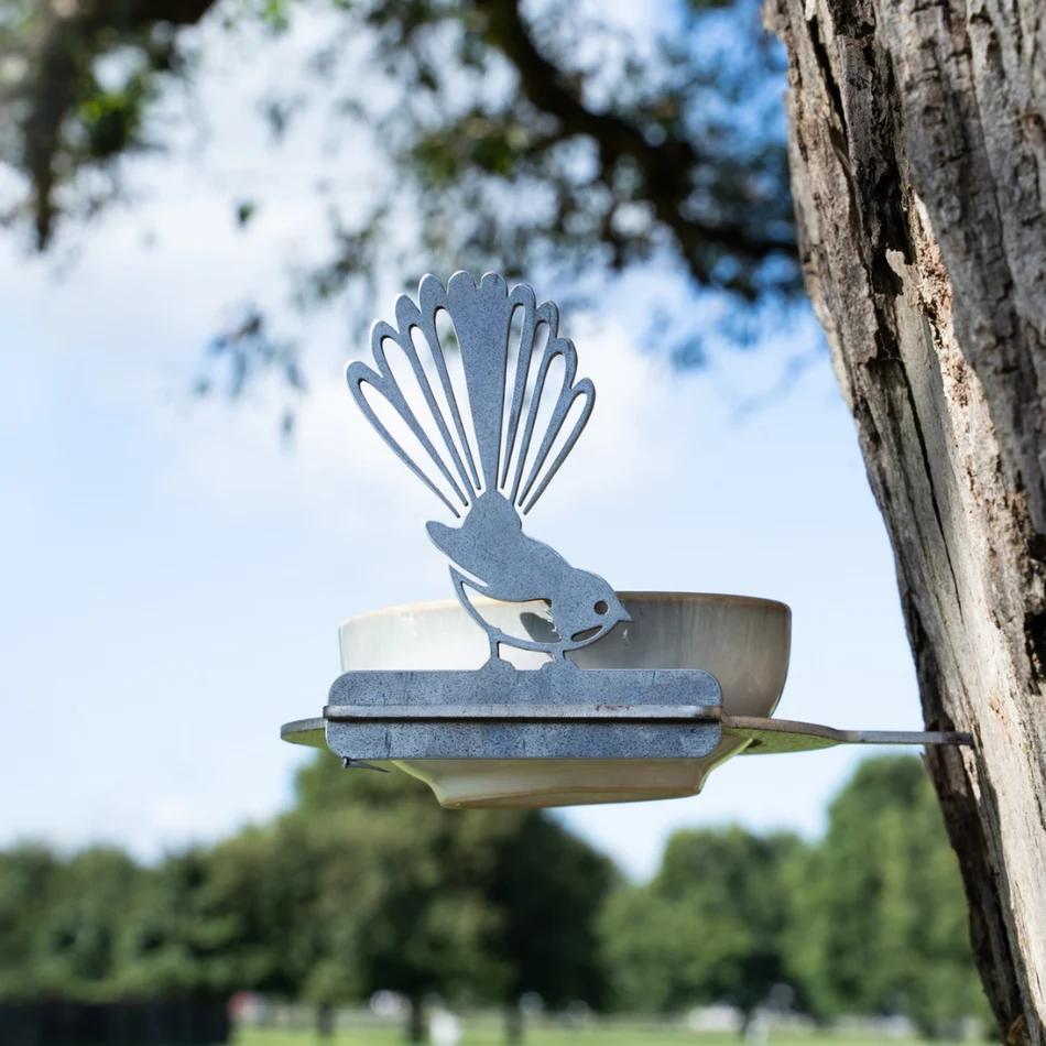 Metalbird | Matakana | Feeders & Plant Stakes - milk + honey