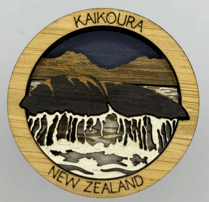 Laser Studio | NZ Places Magnetic Hotspot Minis - milk + honey