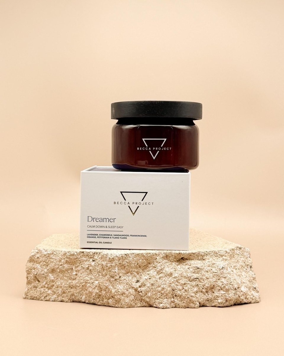 Becca Project | Scented Soy Candle - milk + honey