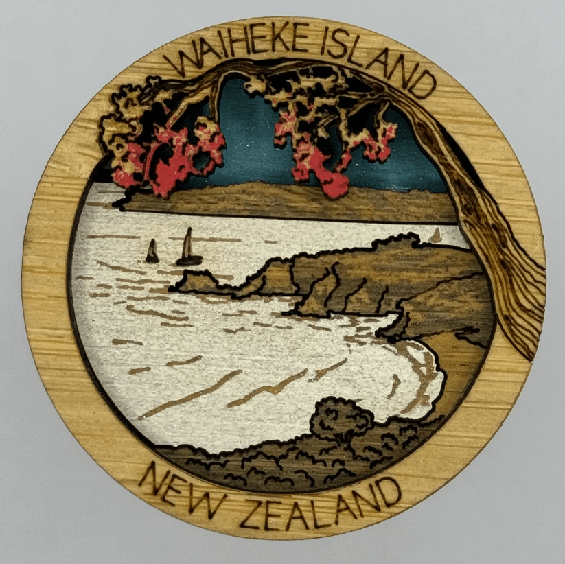 Laser Studio | NZ Places Magnetic Hotspot Minis - milk + honey