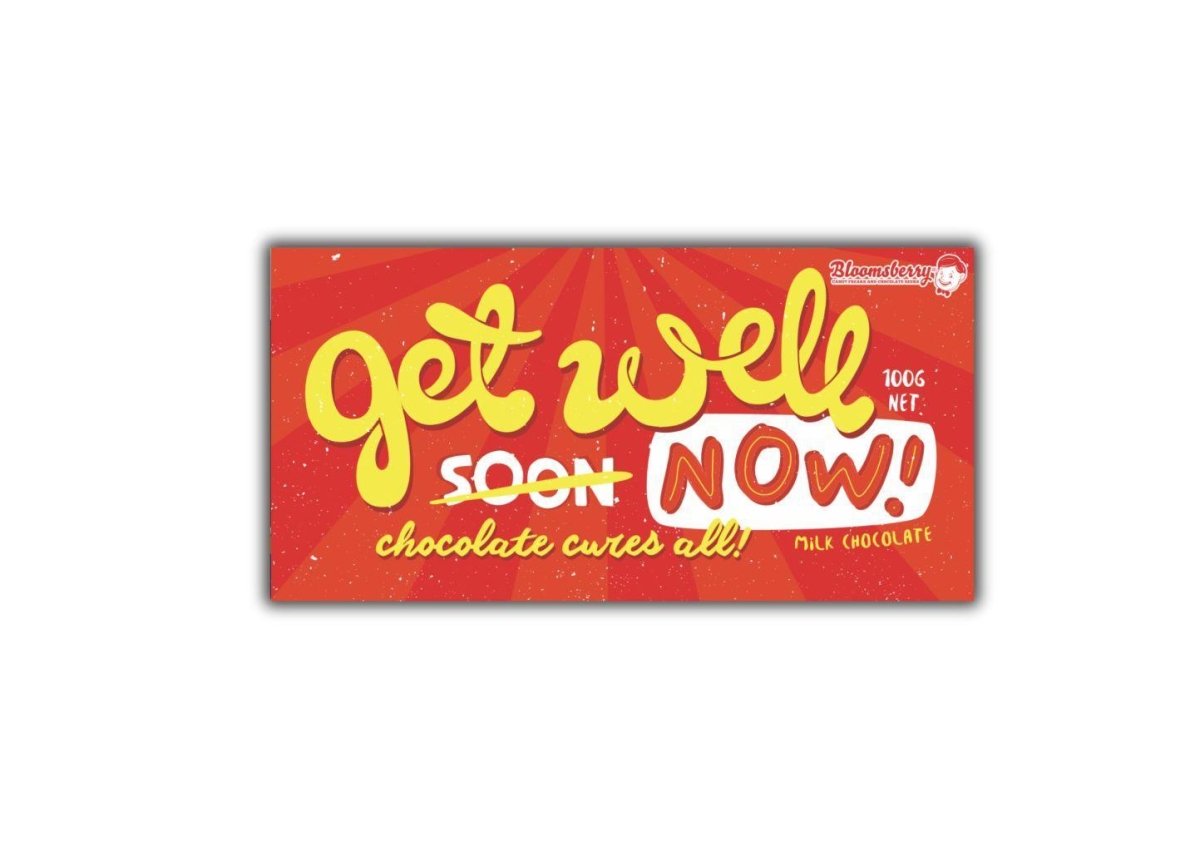 Bloomsberry | Novelty Chocolate Blocks - milk + honey