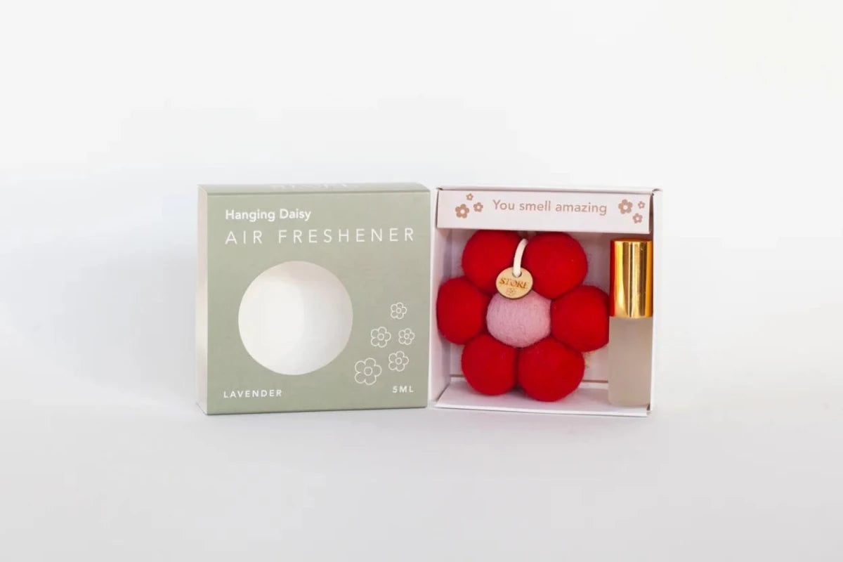 Store 17 | Christchurch | Daisy Hanging Air Freshener - milk + honey
