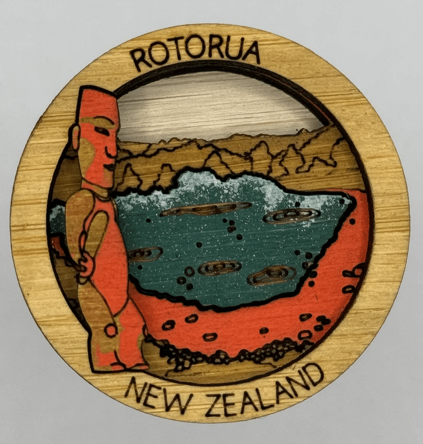 Laser Studio | NZ Places Magnetic Hotspot Minis - milk + honey
