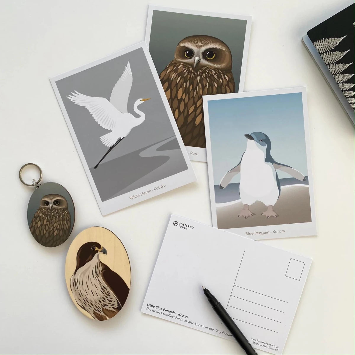 Hansby Design | Auckland | Postcards - milk + honey