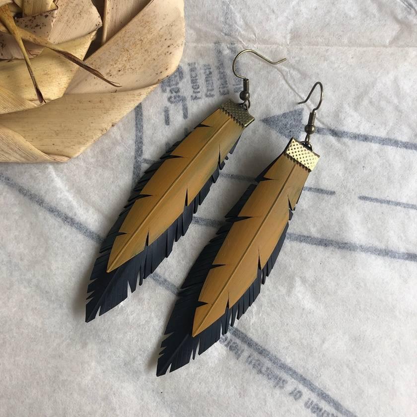 RePurposed | Auckland | Dipped Earrings - milk + honey
