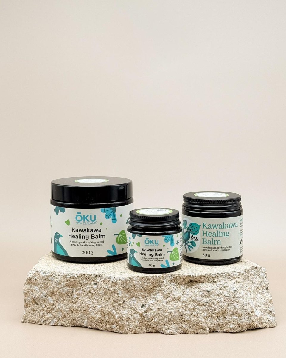 Oku | Kawakawa Healing Balm - milk + honey