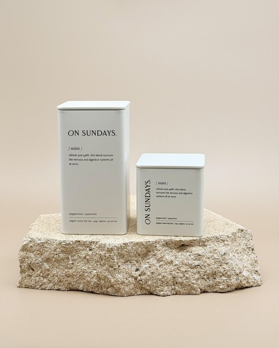 On Sundays | Auckland | Loose Leaf Tea Tins - milk + honey