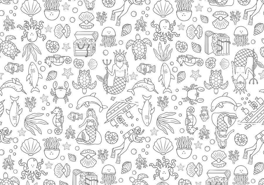 ColourMe Kids | Washable Tablecloth - milk + honey