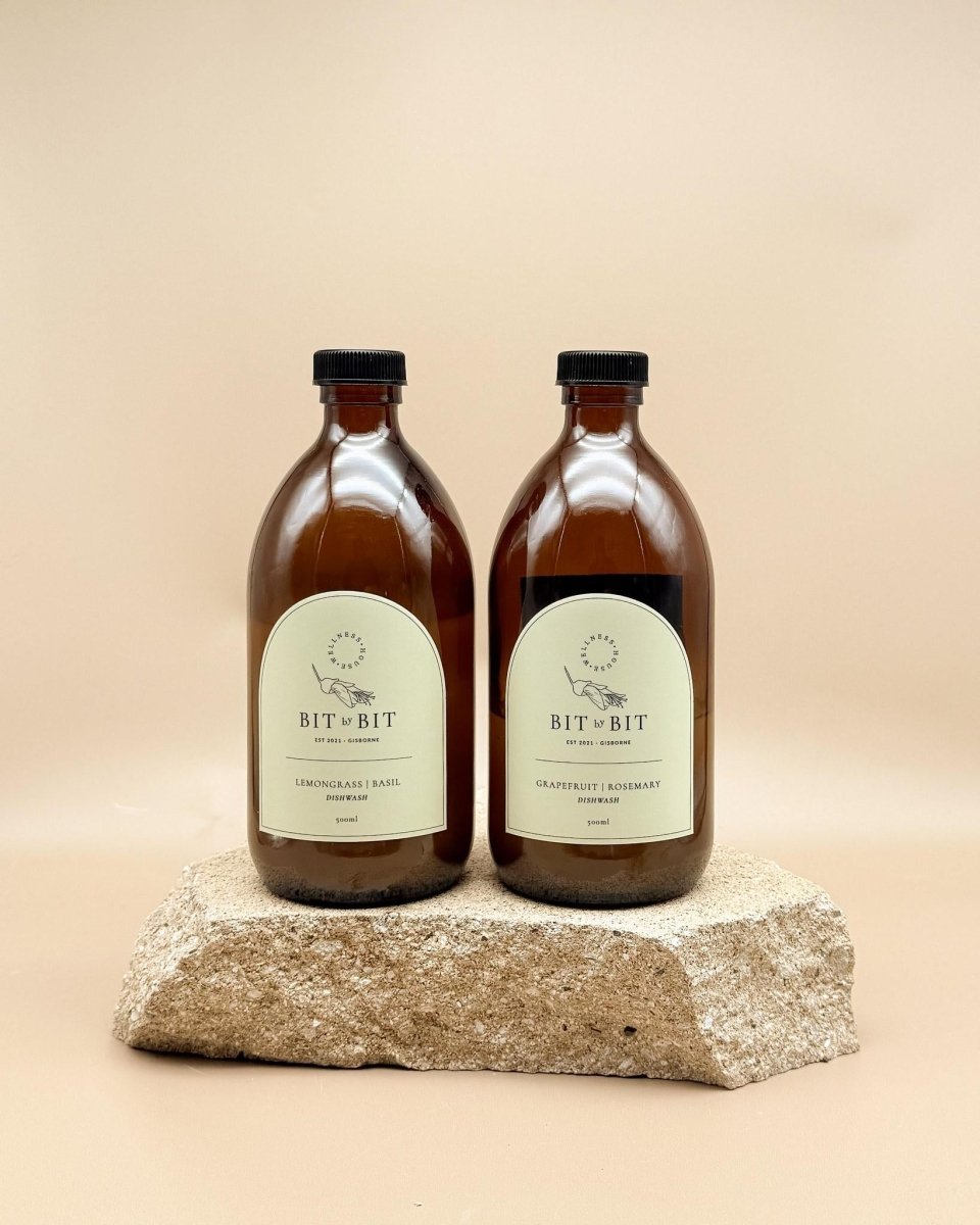 Bit by Bit | Dishwash - milk + honey