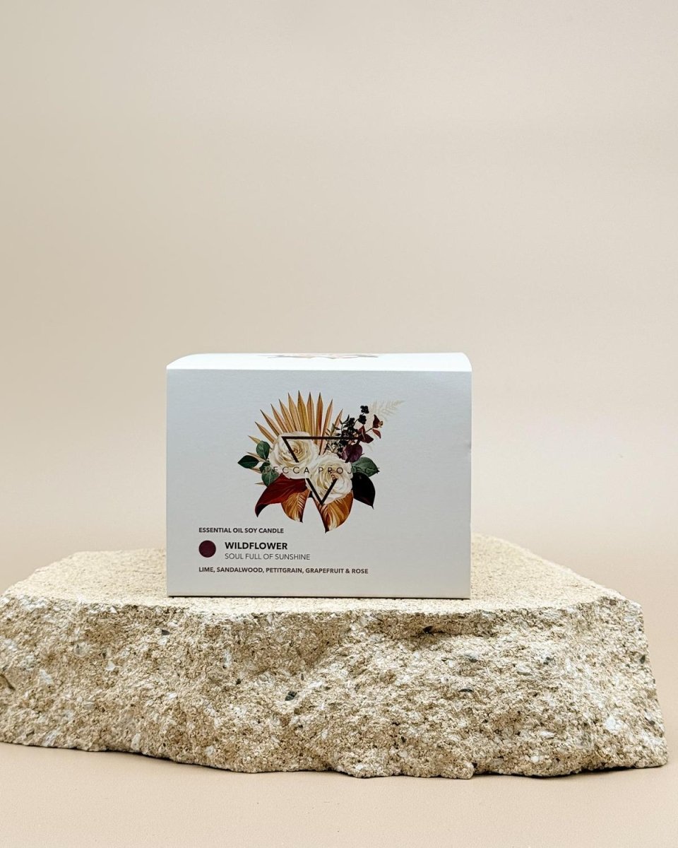 Becca Project | Scented Soy Candle - milk + honey