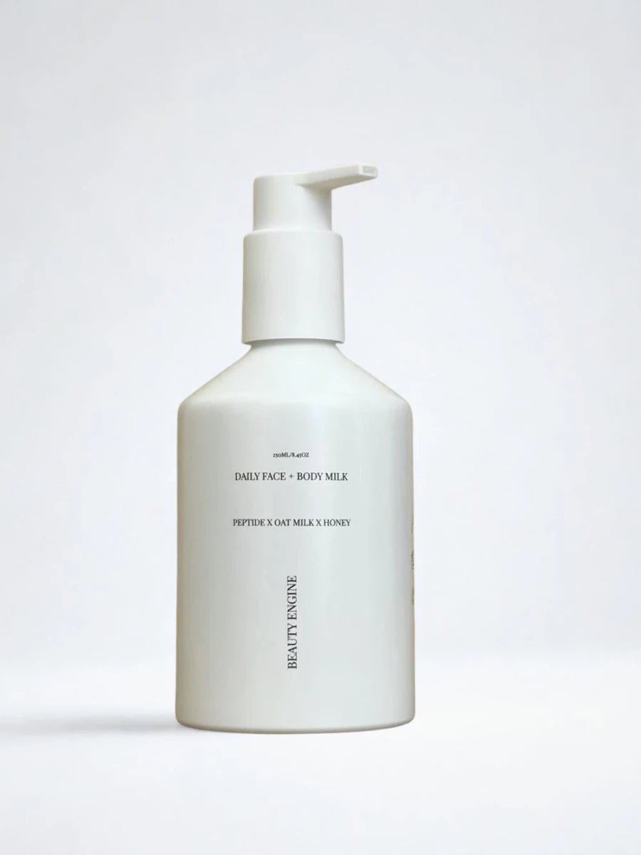Beauty Engine | Auckland | Daily Face + Body Milk - milk + honey