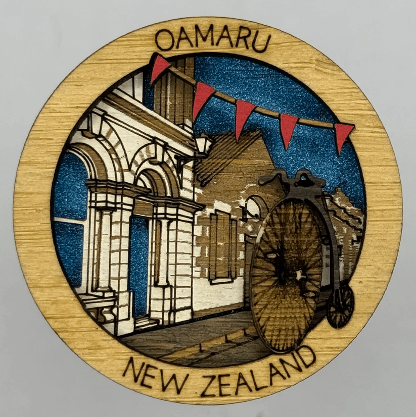 Laser Studio | NZ Places Magnetic Hotspot Minis - milk + honey
