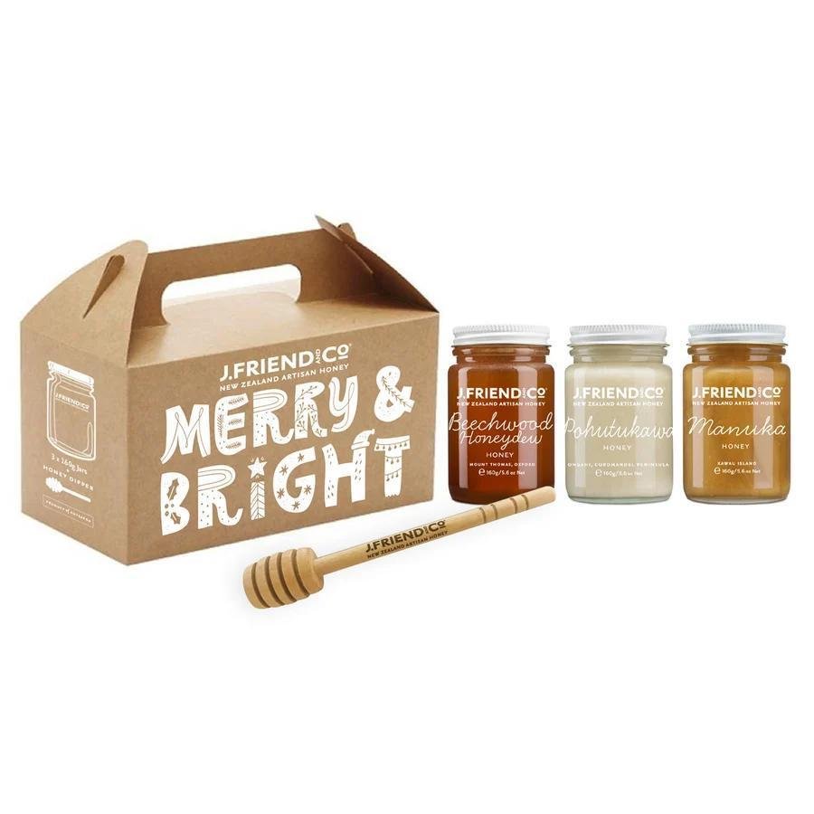 J Friend & Co | Christchurch | Christmas Honey Carry Pack - milk + honey