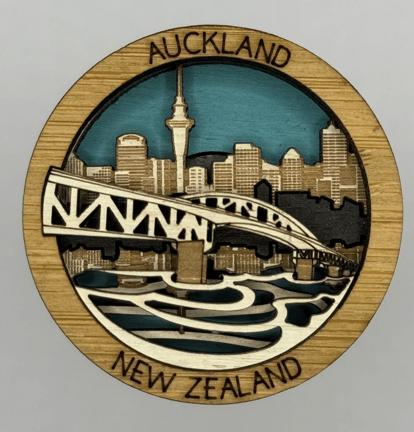 Laser Studio | NZ Places Magnetic Hotspot Minis - milk + honey