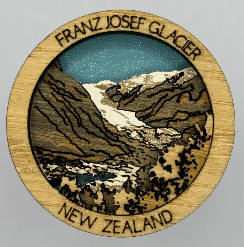 Laser Studio | NZ Places Magnetic Hotspot Minis - milk + honey