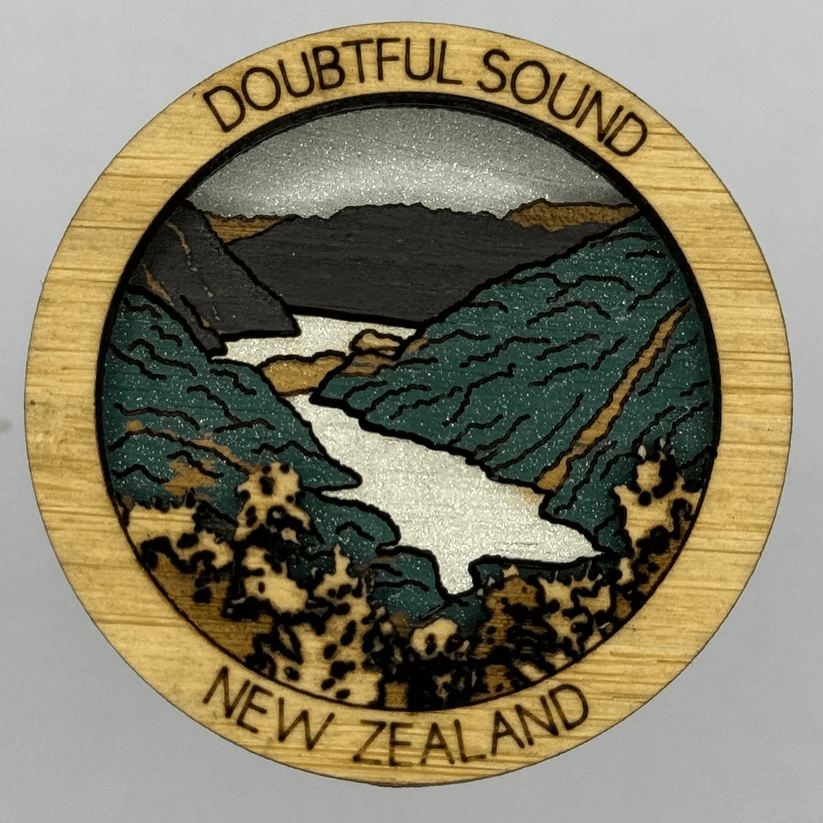 Laser Studio | NZ Places Magnetic Hotspot Minis - milk + honey