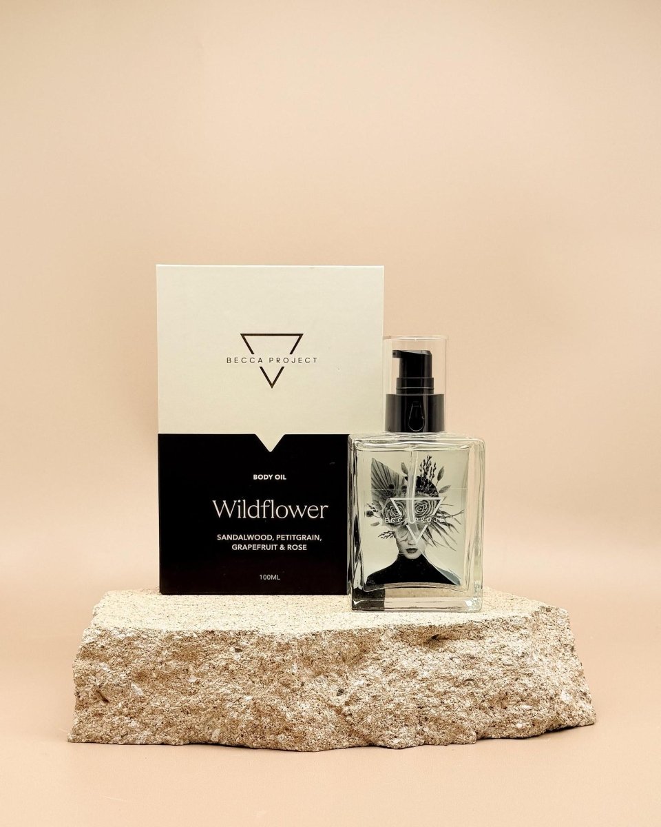 Becca Project | Body Oil - milk + honey