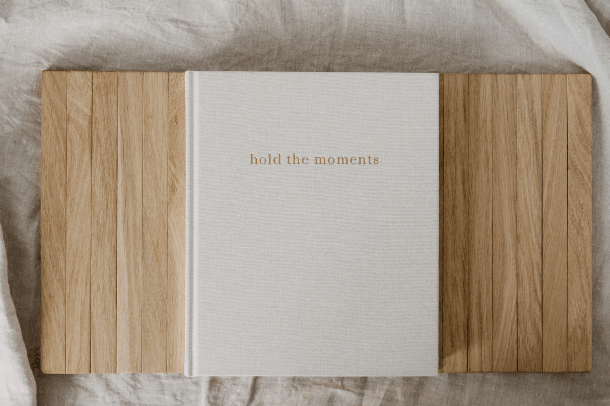 Olive + Page | Hold the Moments Family Keepsake Journal - milk + honey
