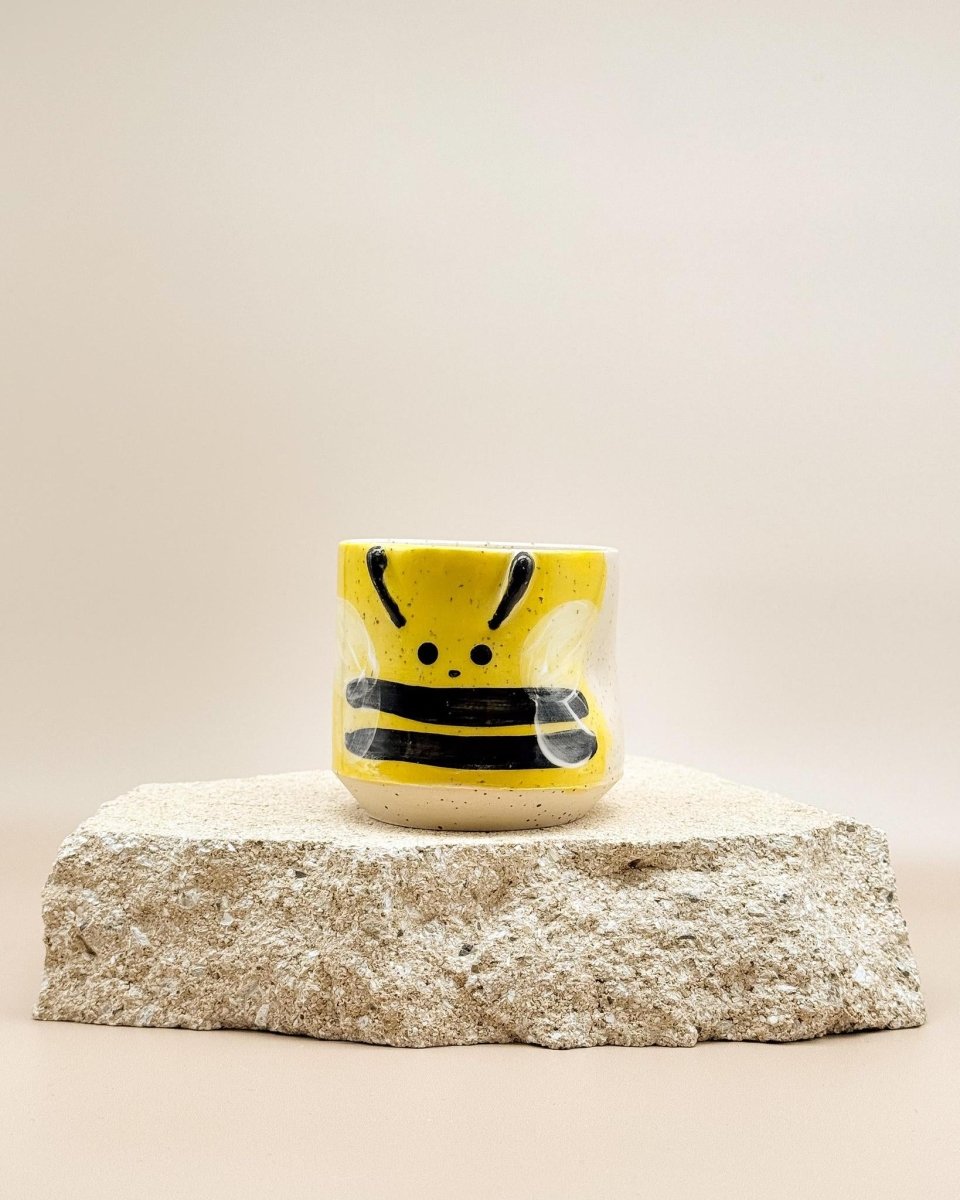 Elamef Creations | Ceramic Animal Cups - milk + honey