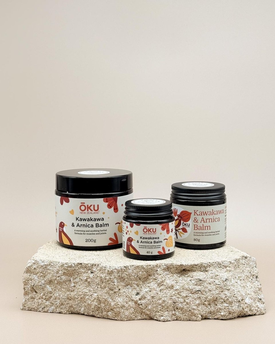 Oku | Kawakawa + Arnica Balm - milk + honey