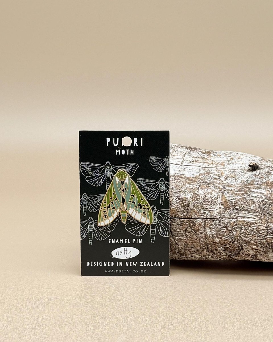 Natty | Wellington | NZ Enamel Pins - milk + honey