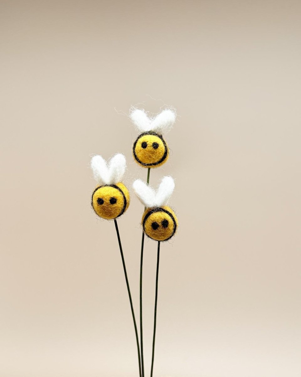 Store 17 | Christchurch | Felted Stems - milk + honey