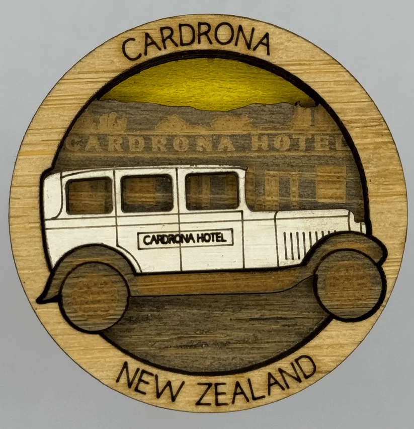 Laser Studio | NZ Places Magnetic Hotspot Minis - milk + honey