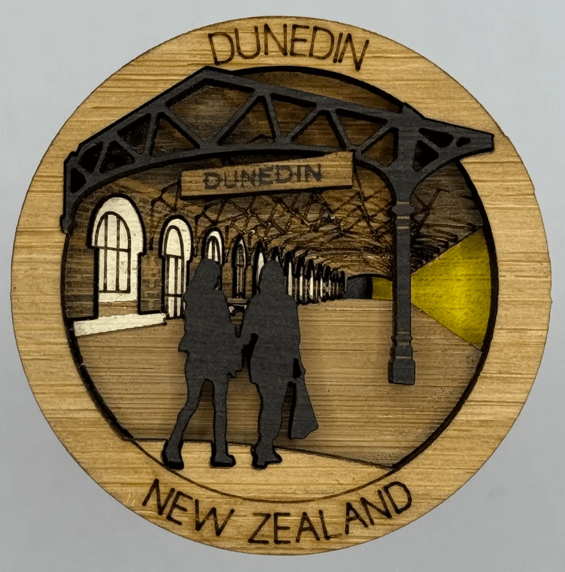 Laser Studio | NZ Places Magnetic Hotspot Minis - milk + honey