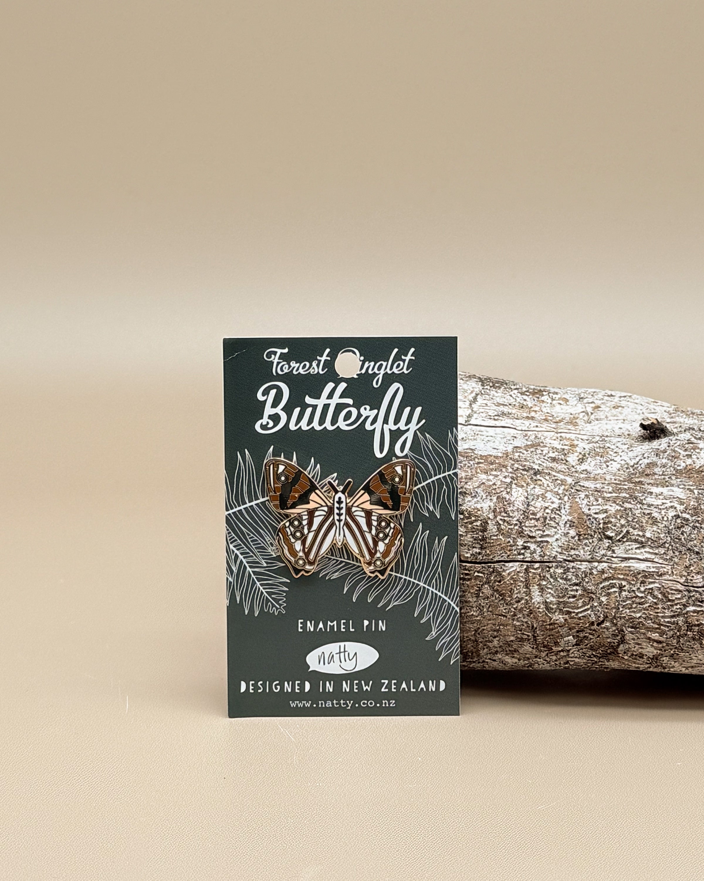 Enamel Pin Forest Ringlet Bu