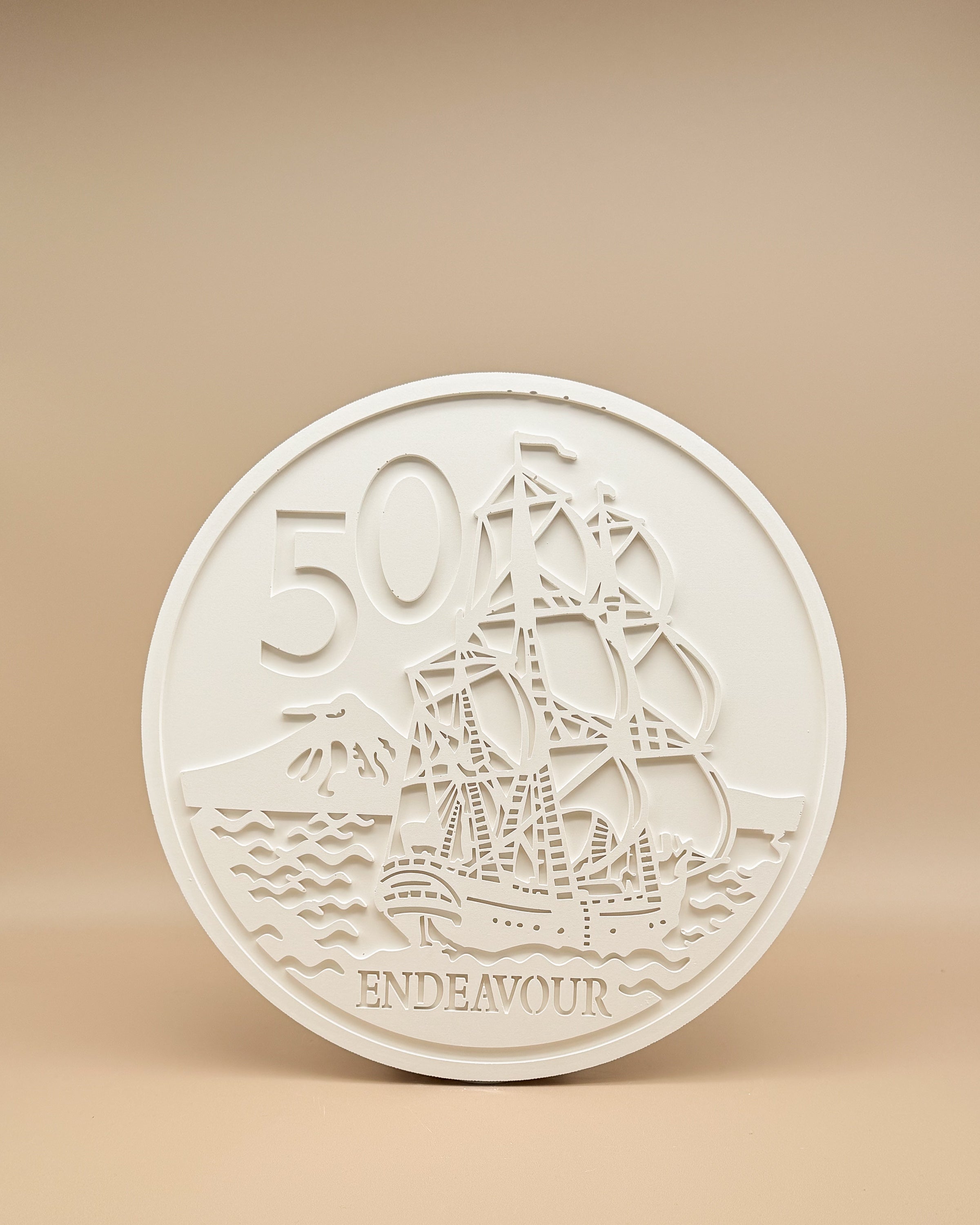 Retro Coin Artwork