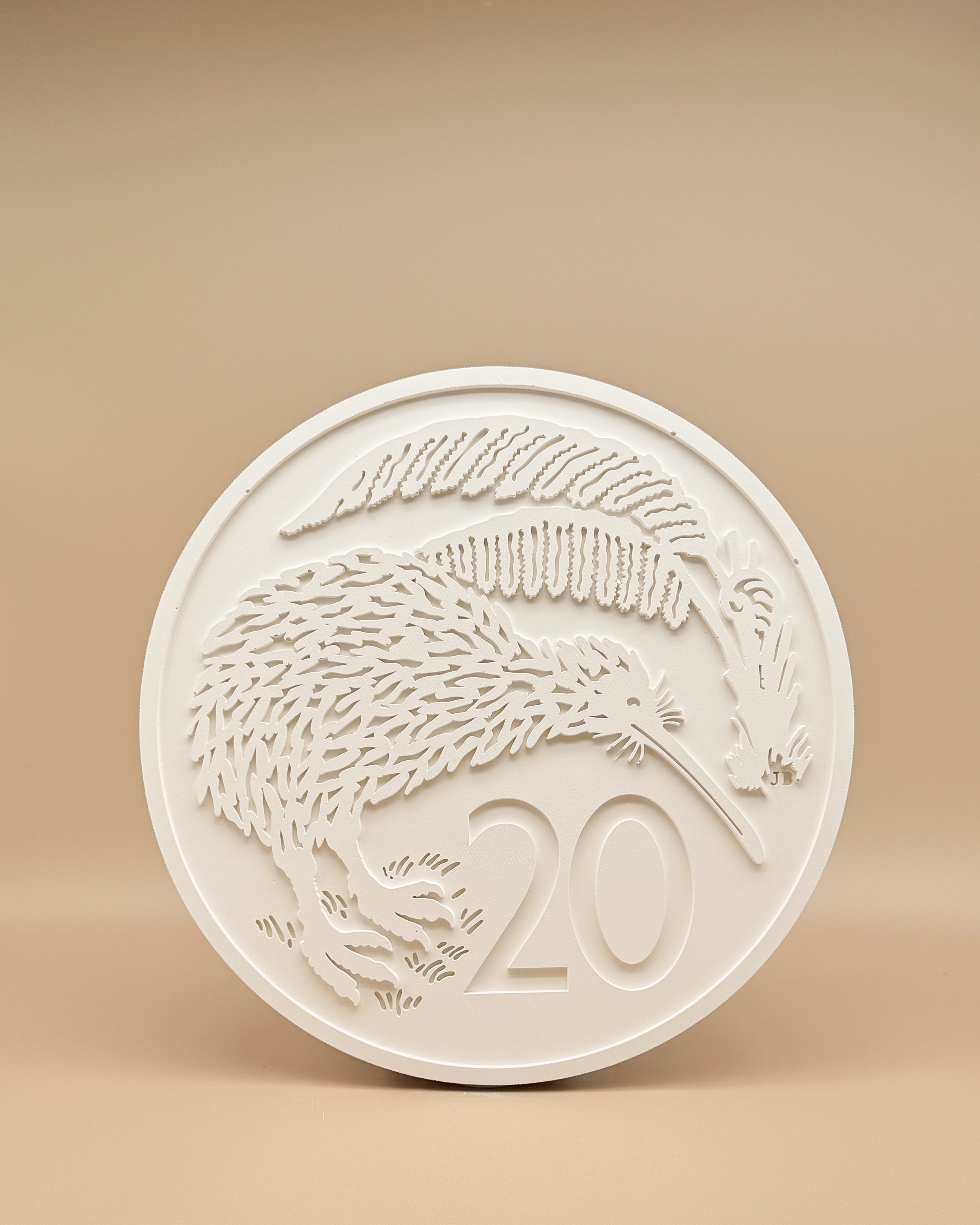 Retro Coin Artwork