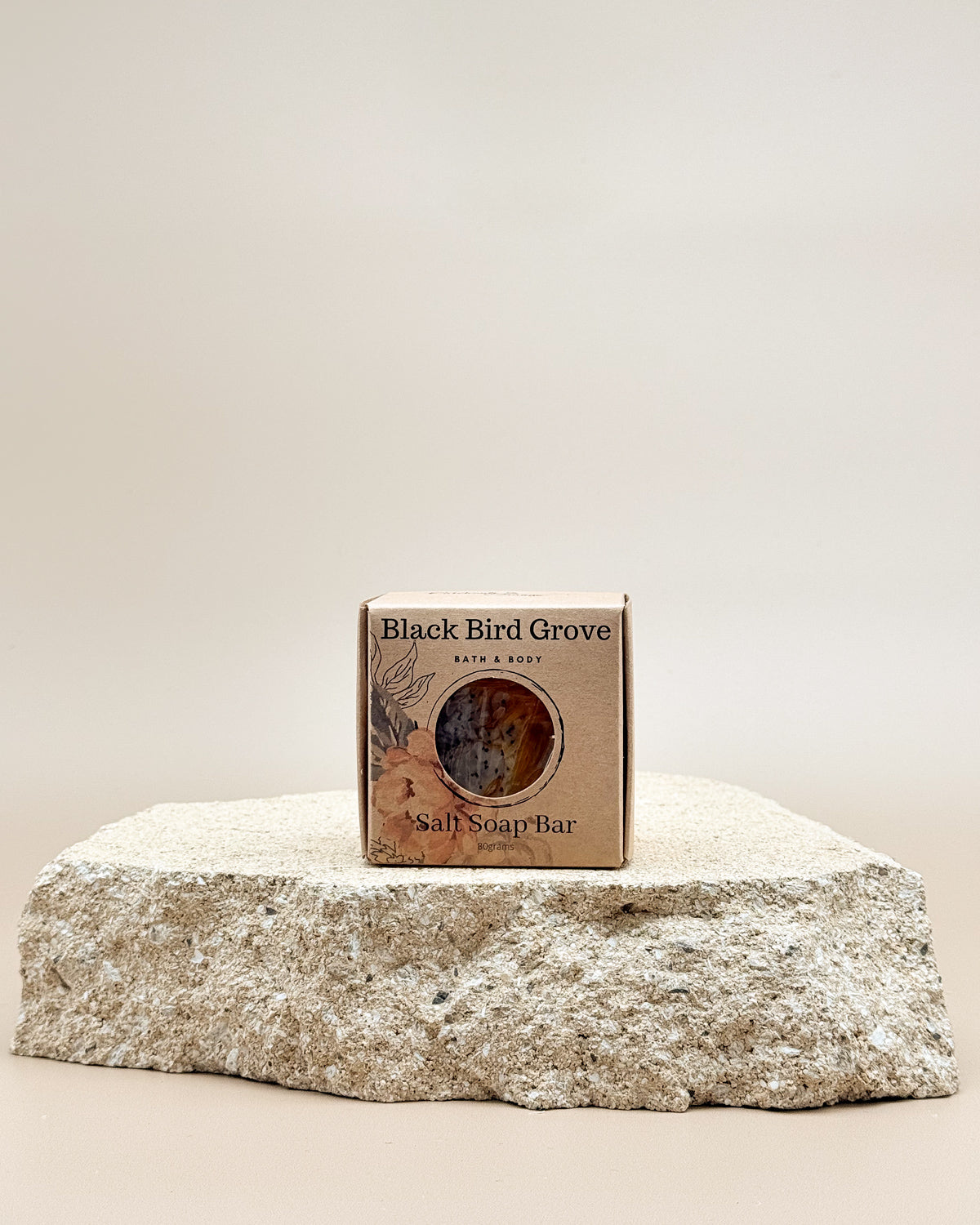 Salt Soap Bar | Rose & Coconut
