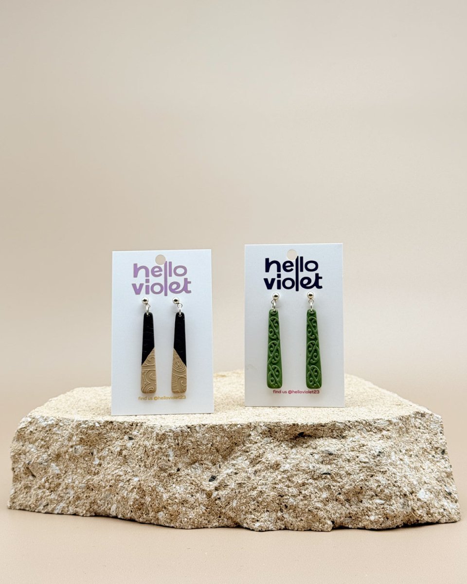 Hello Violet | Earrings - milk + honey