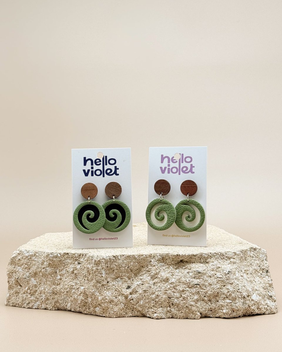 Hello Violet | Earrings - milk + honey