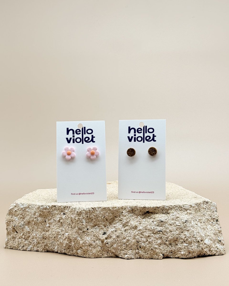 Hello Violet | Earrings - milk + honey