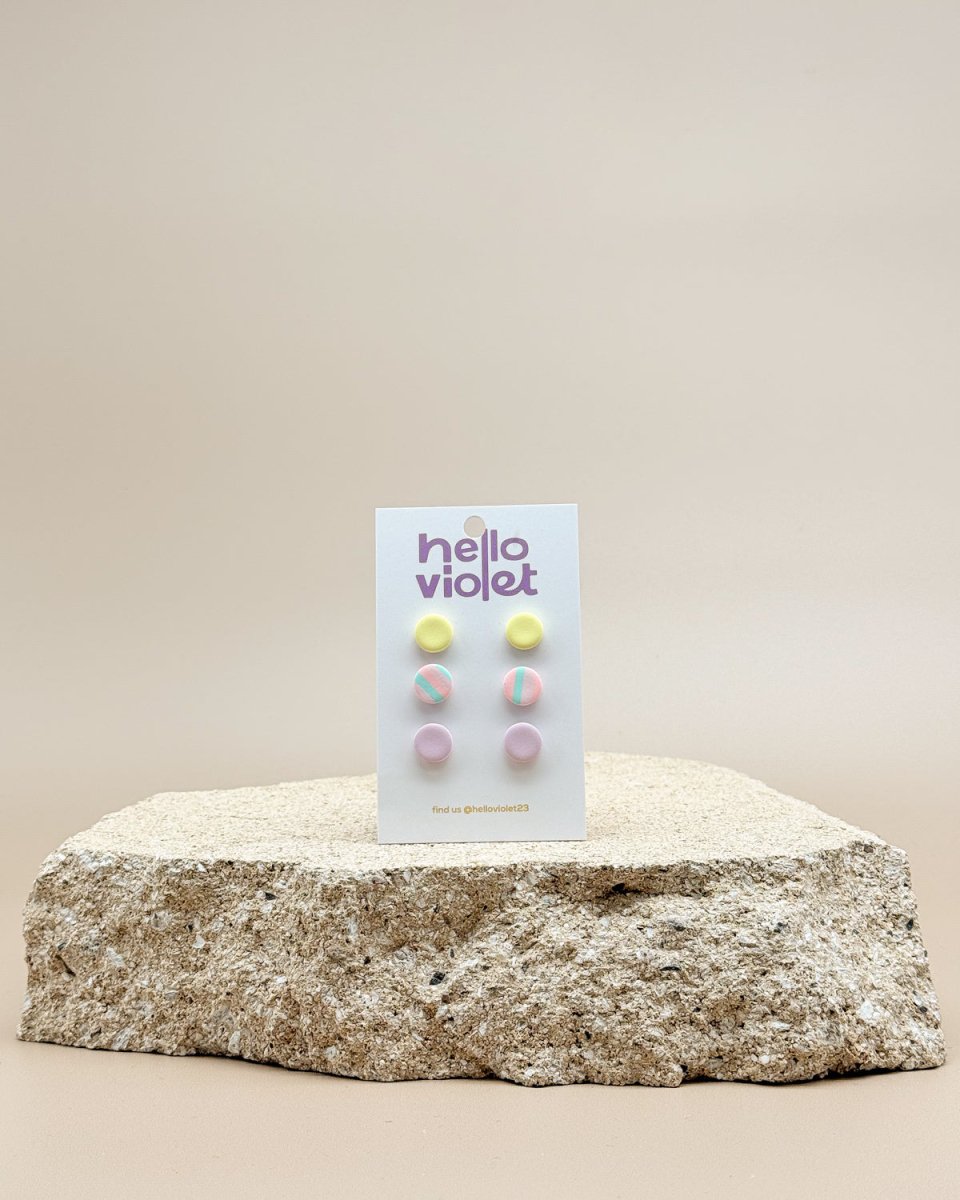 Hello Violet | Earrings - milk + honey