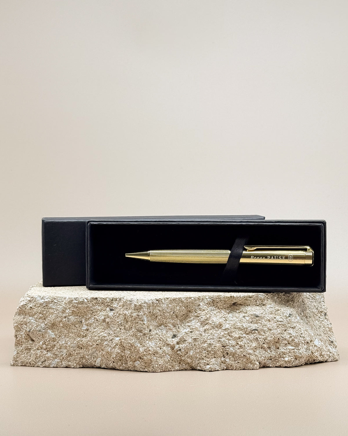 Press Pause Gold Pen